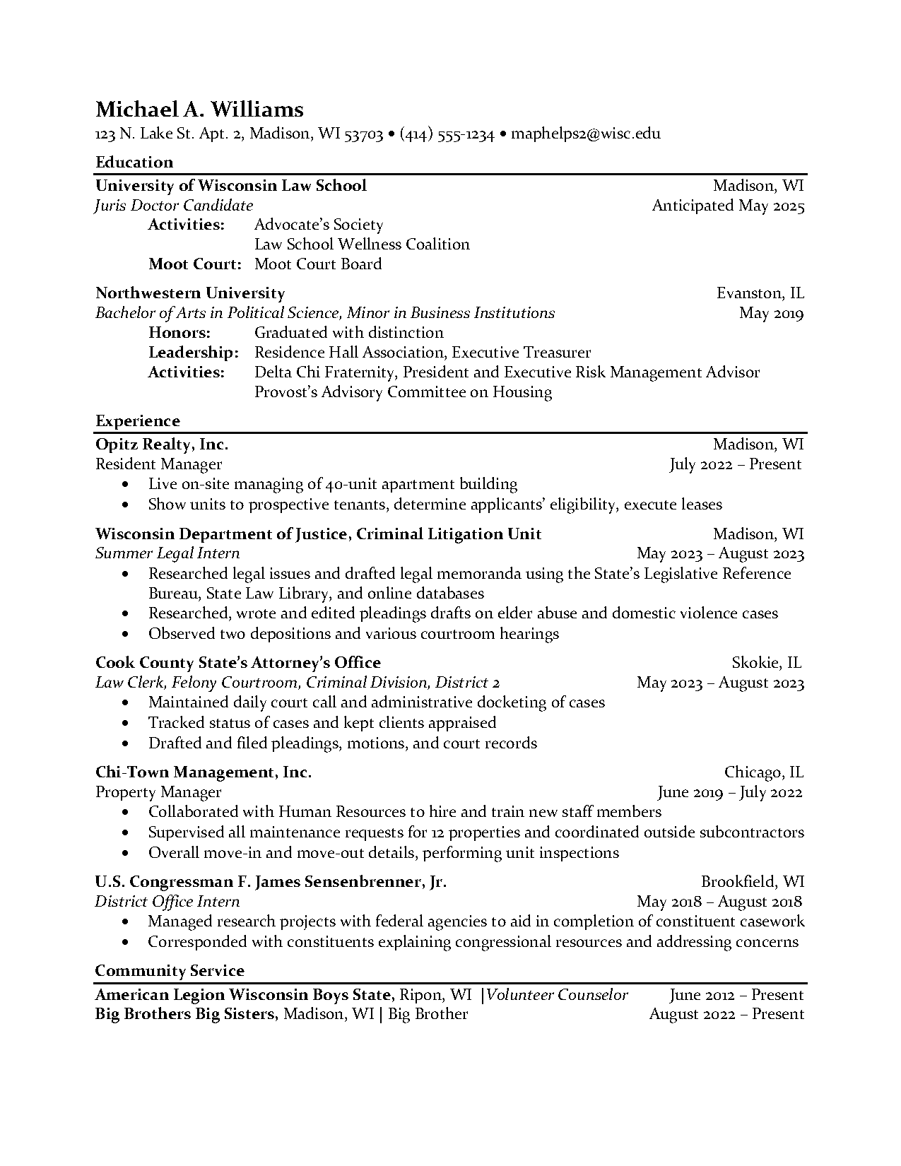 residential manager resume samples