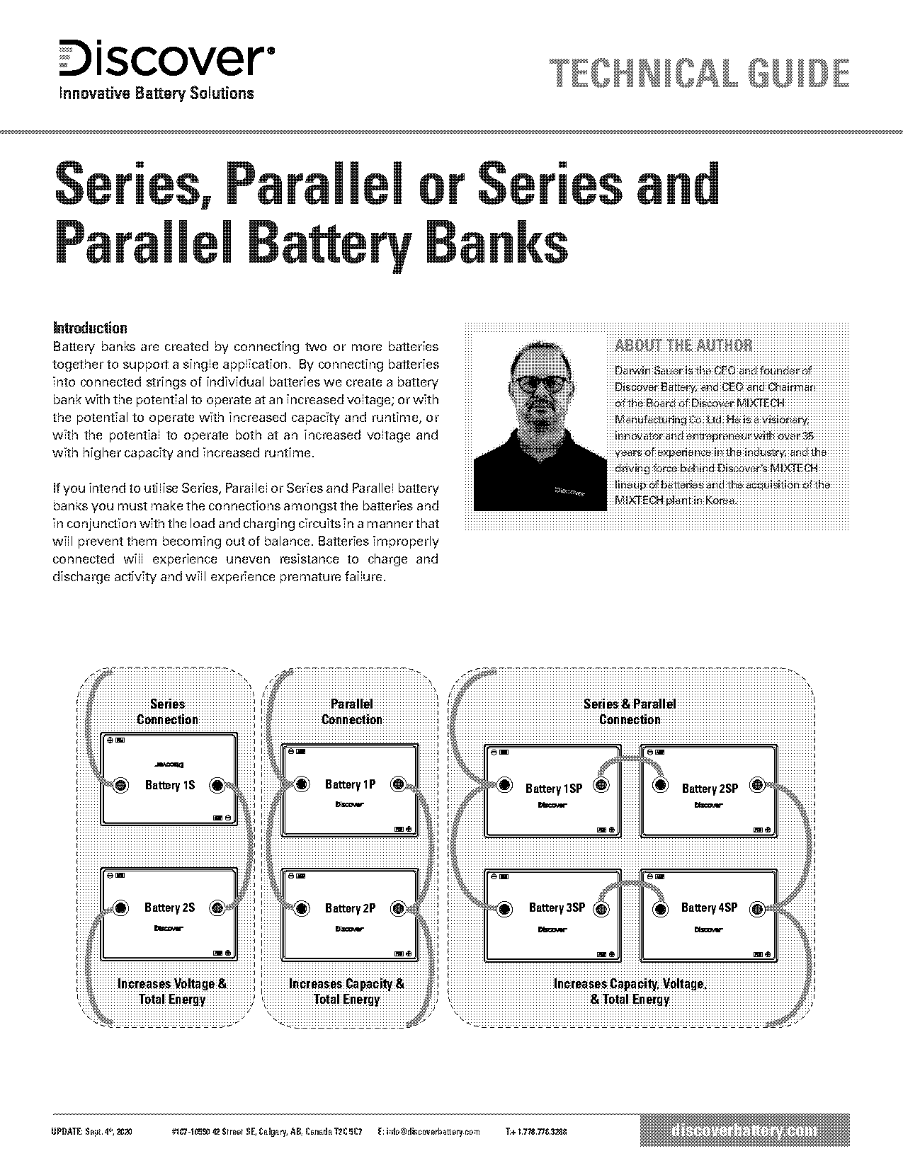 connecting two battery terminals in series