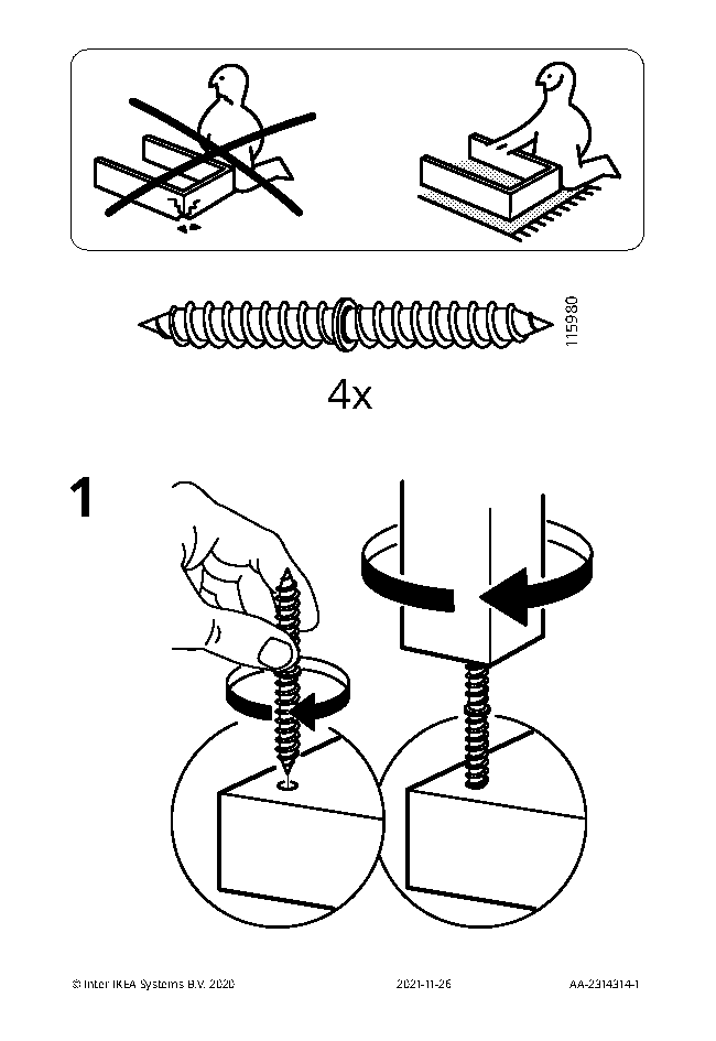 ikea lack side table assembly