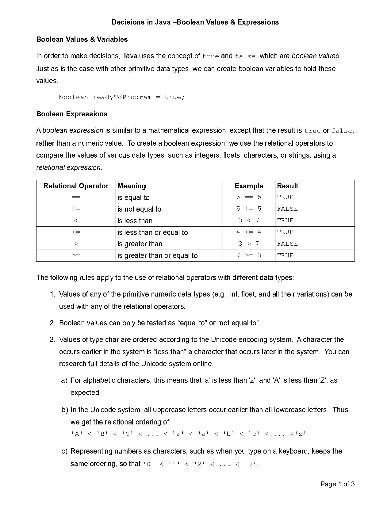 evaluate boolean string expression java