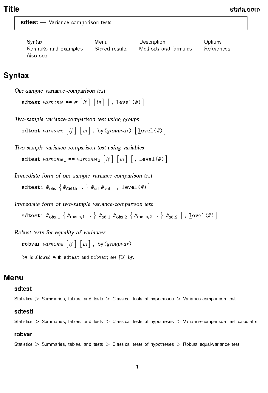 two samples have equal variance meaning