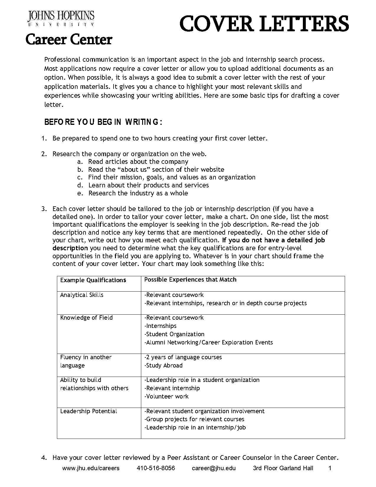 student internship application letter sample