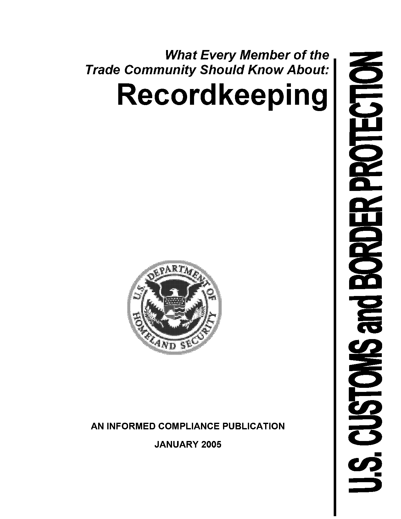 us customs electronic record keeping