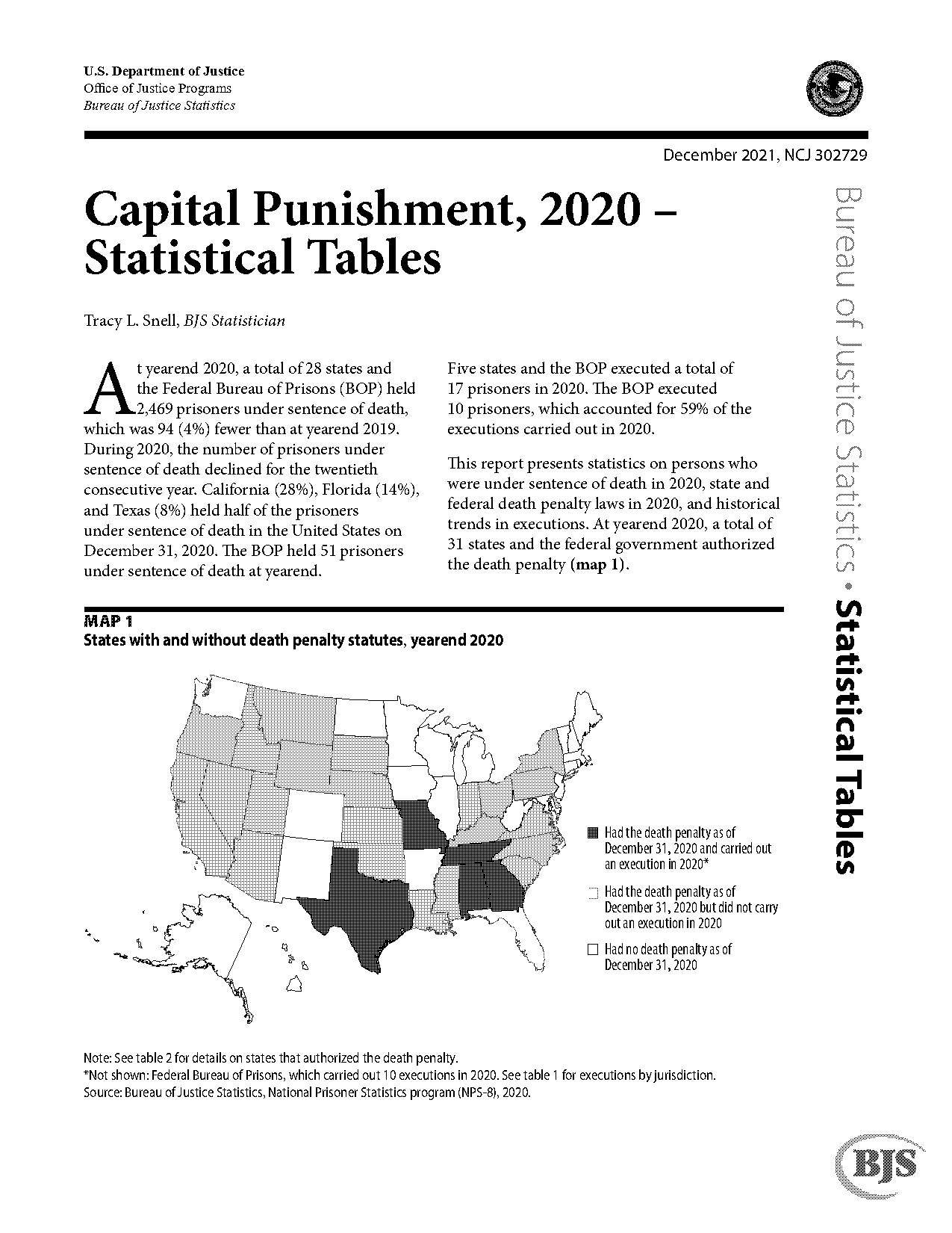 death penalty states crime rates