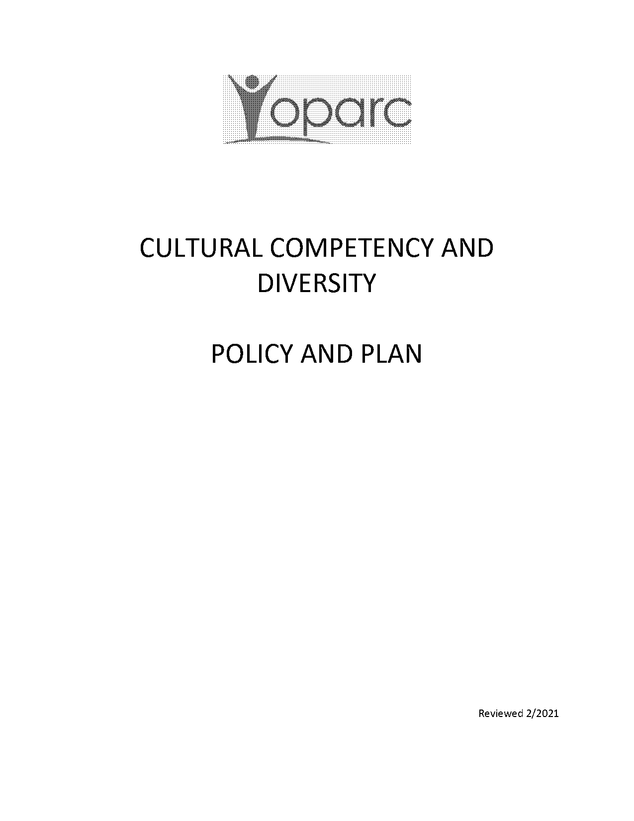 cultural diversity plan template