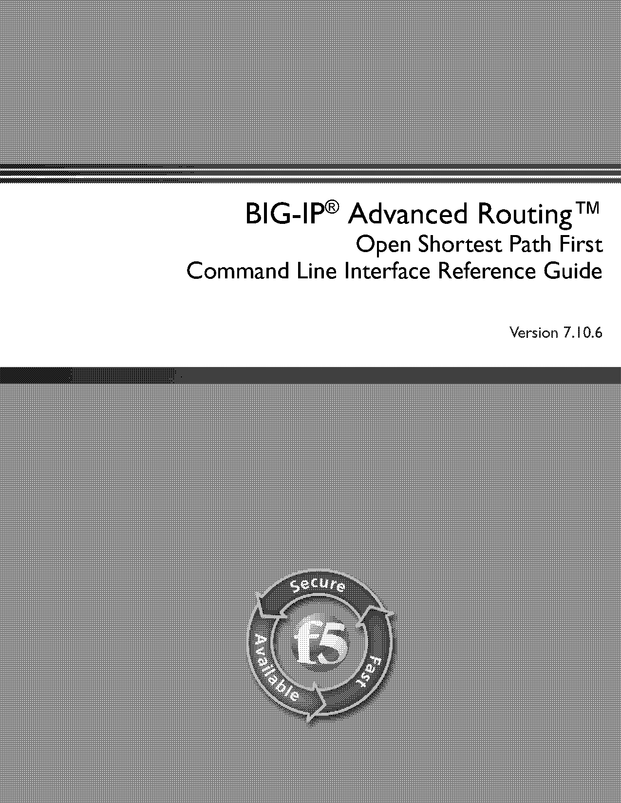 ospf routing protocol commands