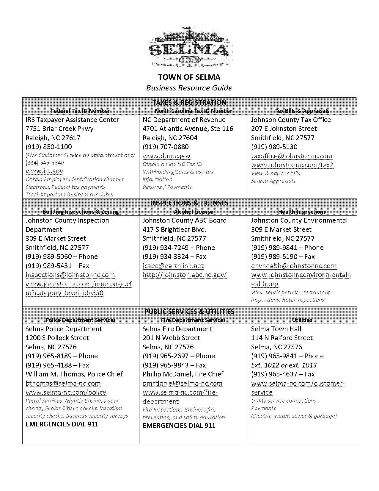 johnstonnc com tax records