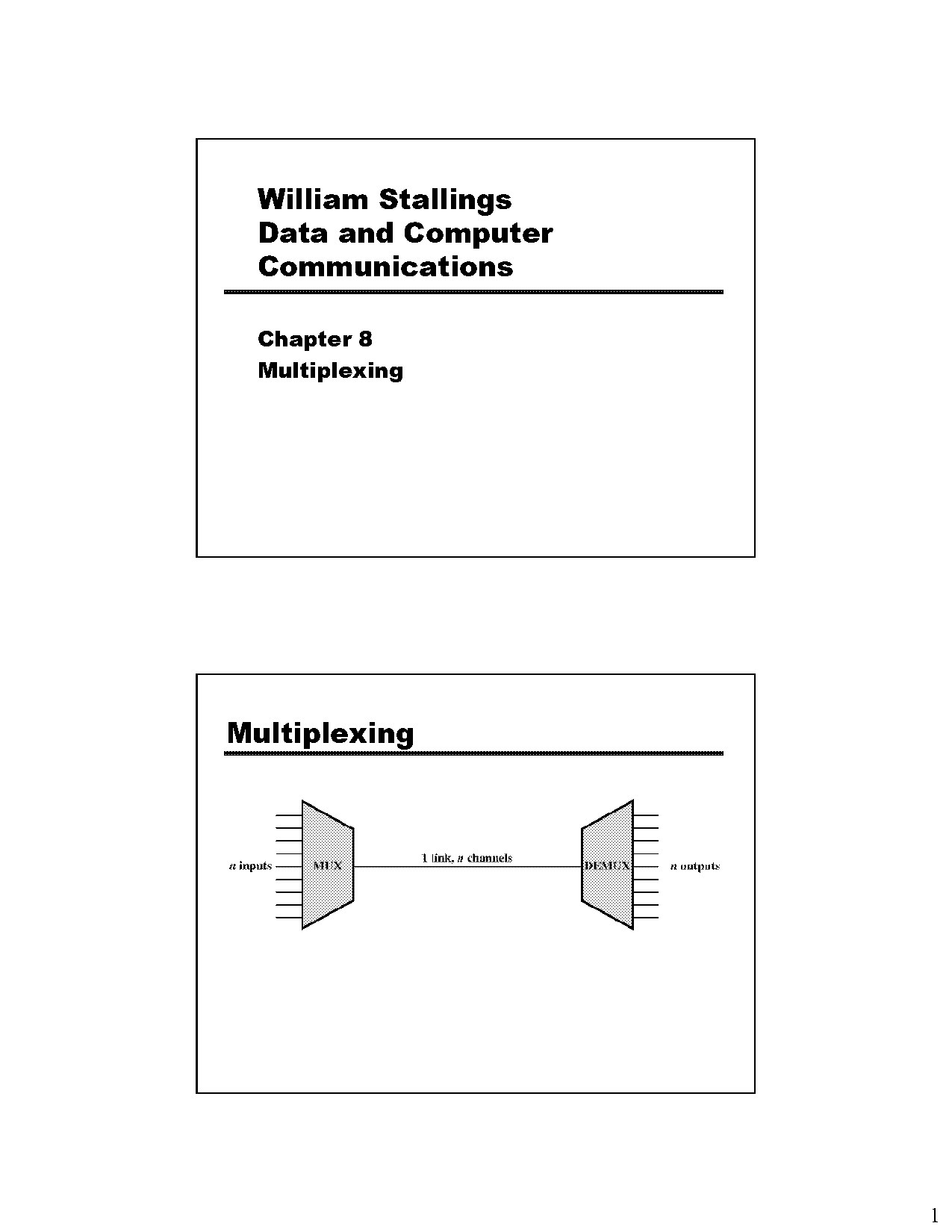 data link control protocols william stallings