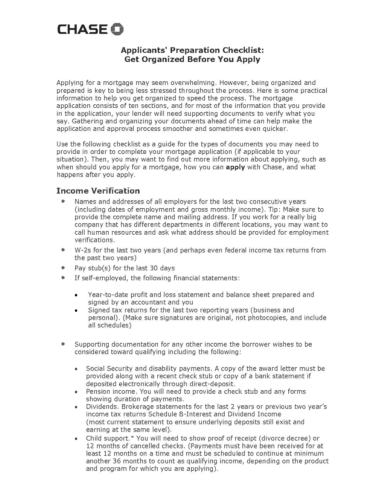 how long does a chase mortgage pre approval last