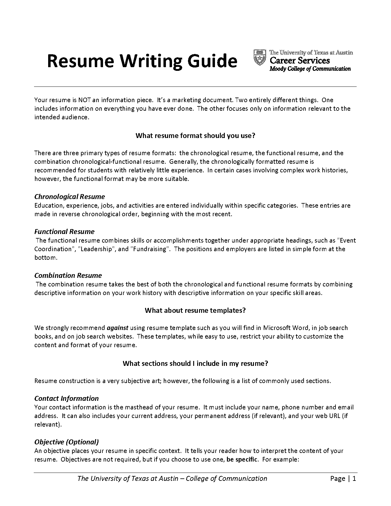 free resume template design word