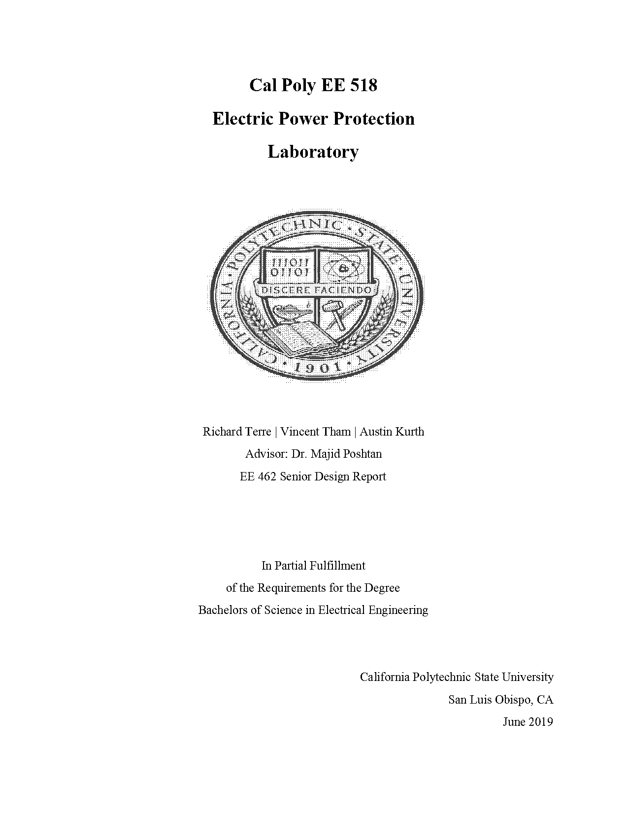 electrical engineering requirements for admission cal poly