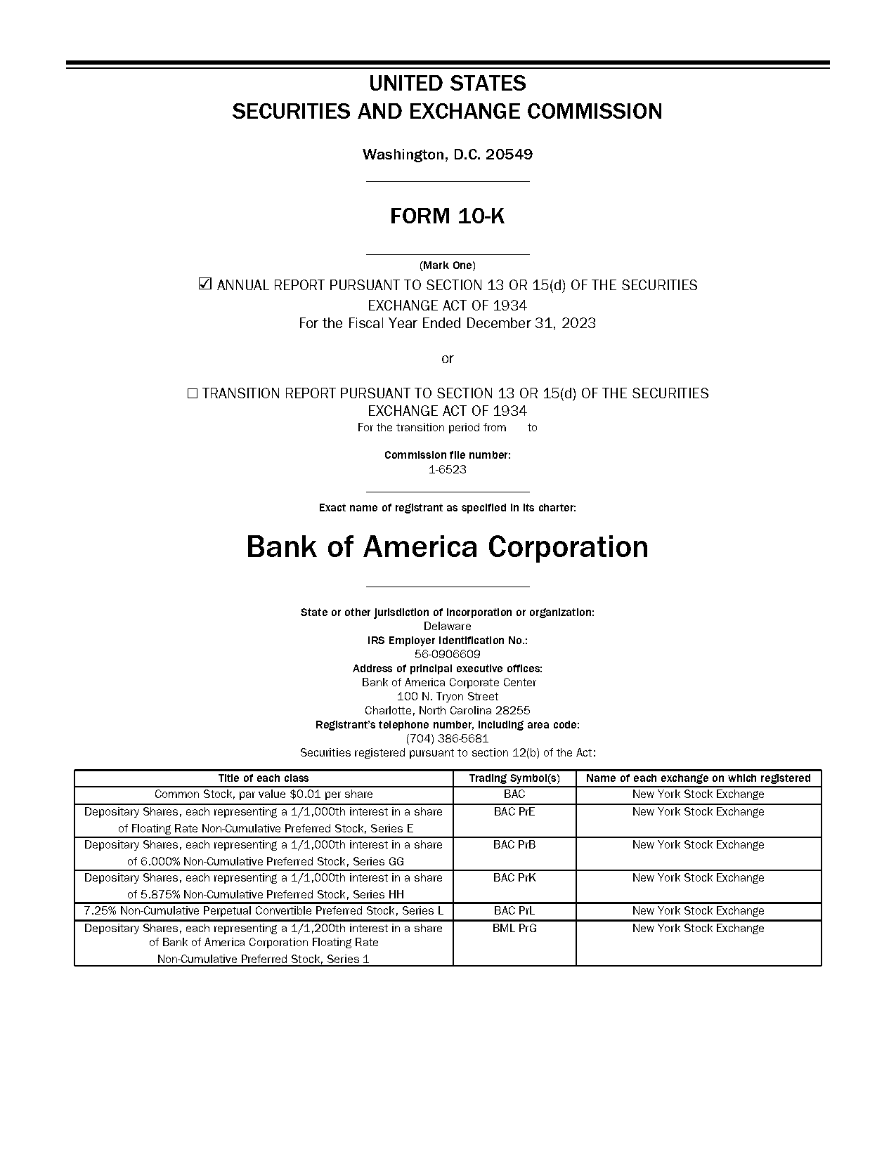 bank of america tax forms