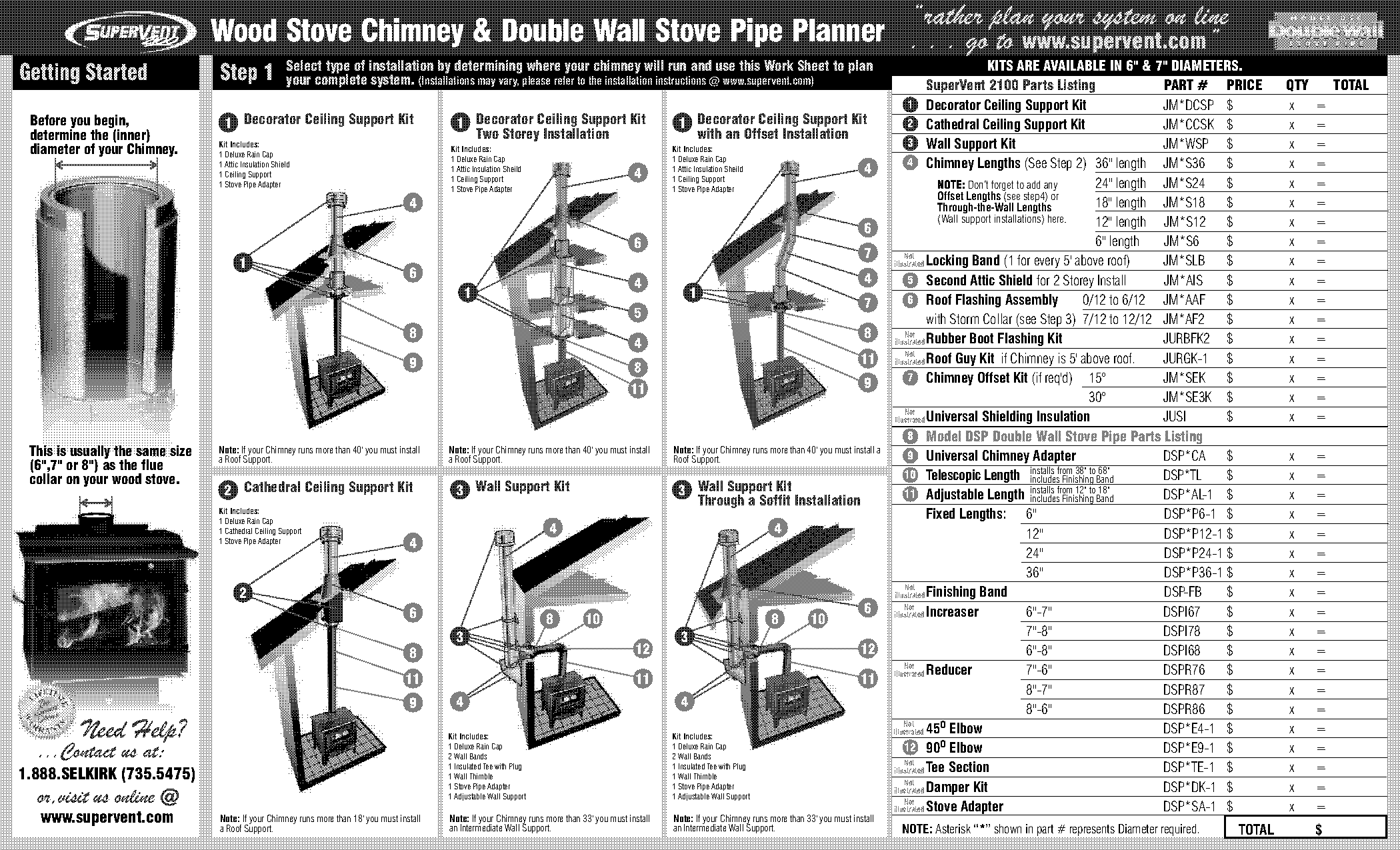 stove pipe assembly instructions