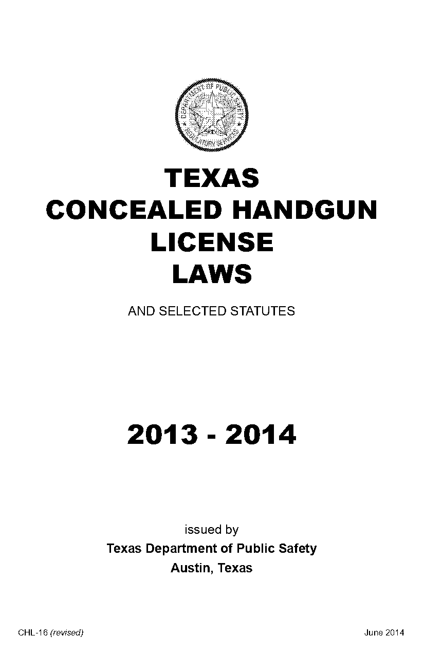 how do i renew my concealed weapons permit in texas