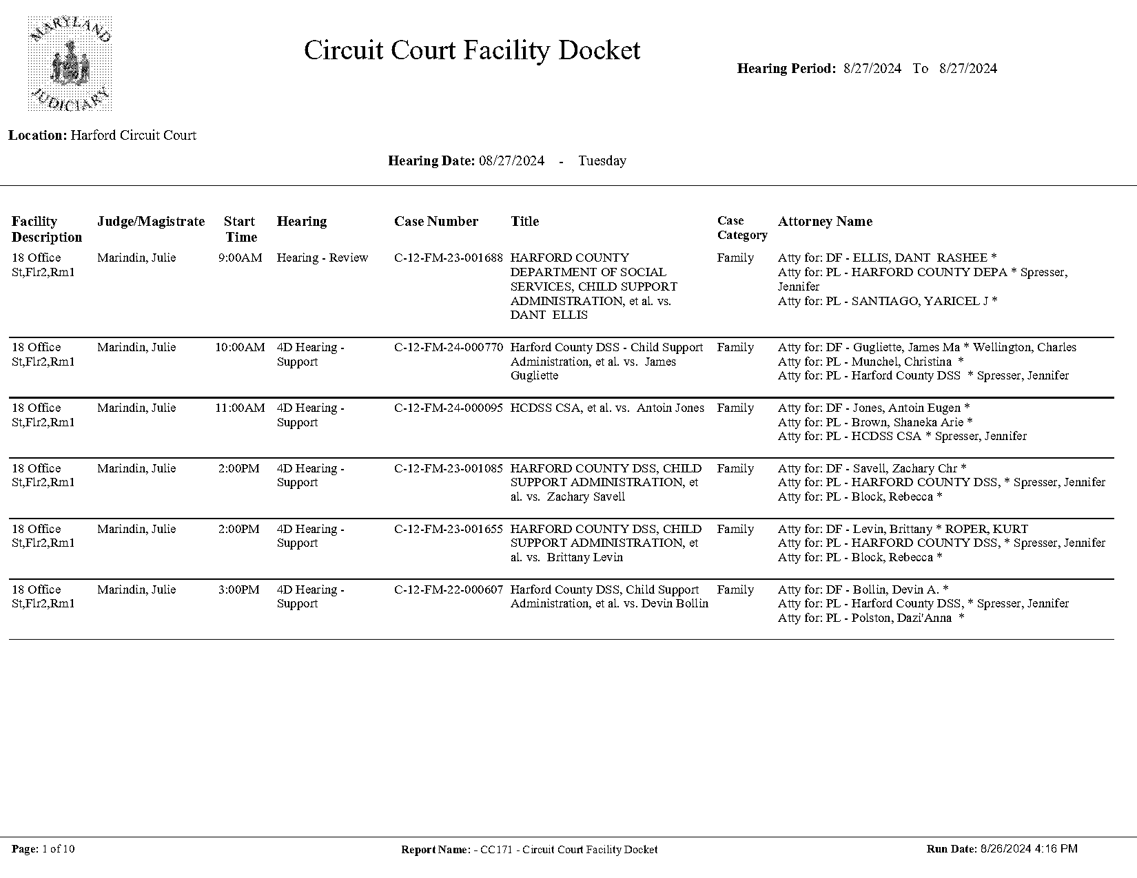 baltimore criminal court records