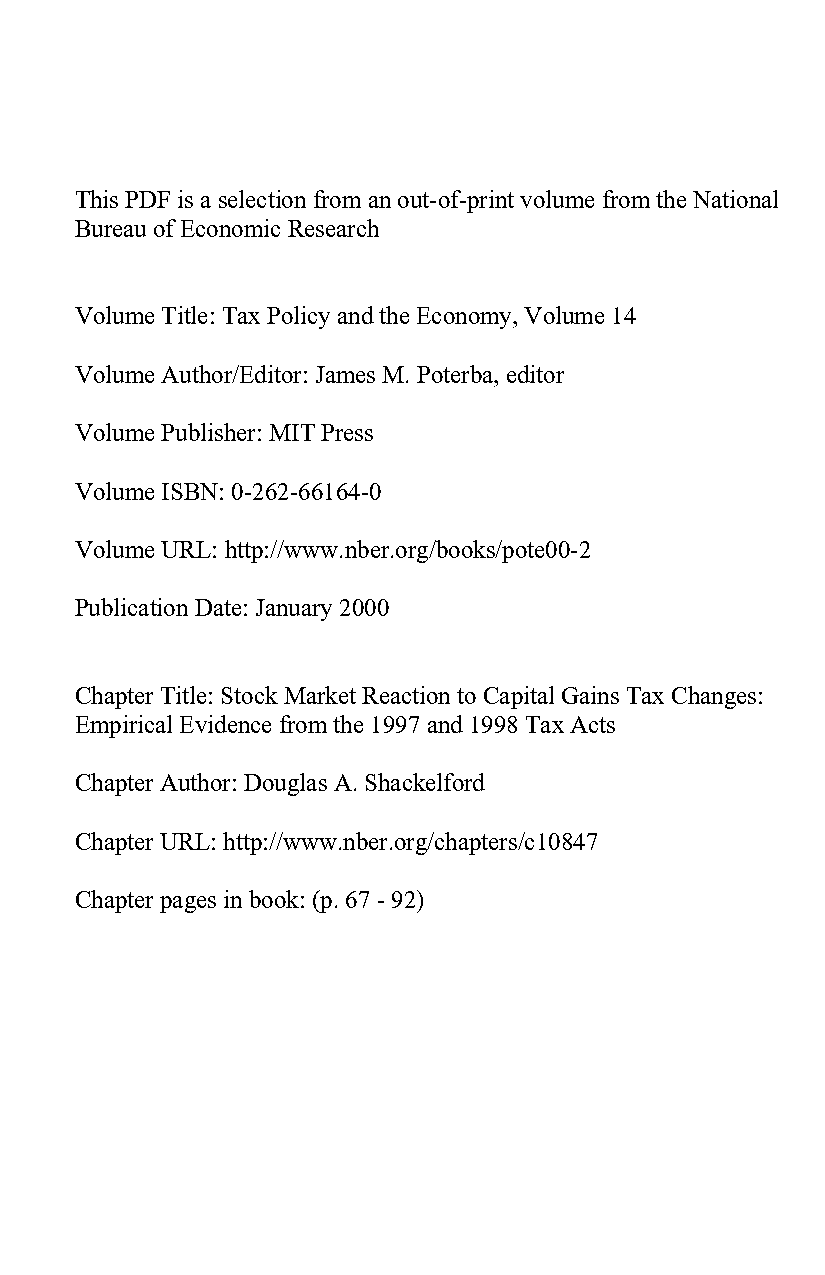 short term capital gain tax stocks