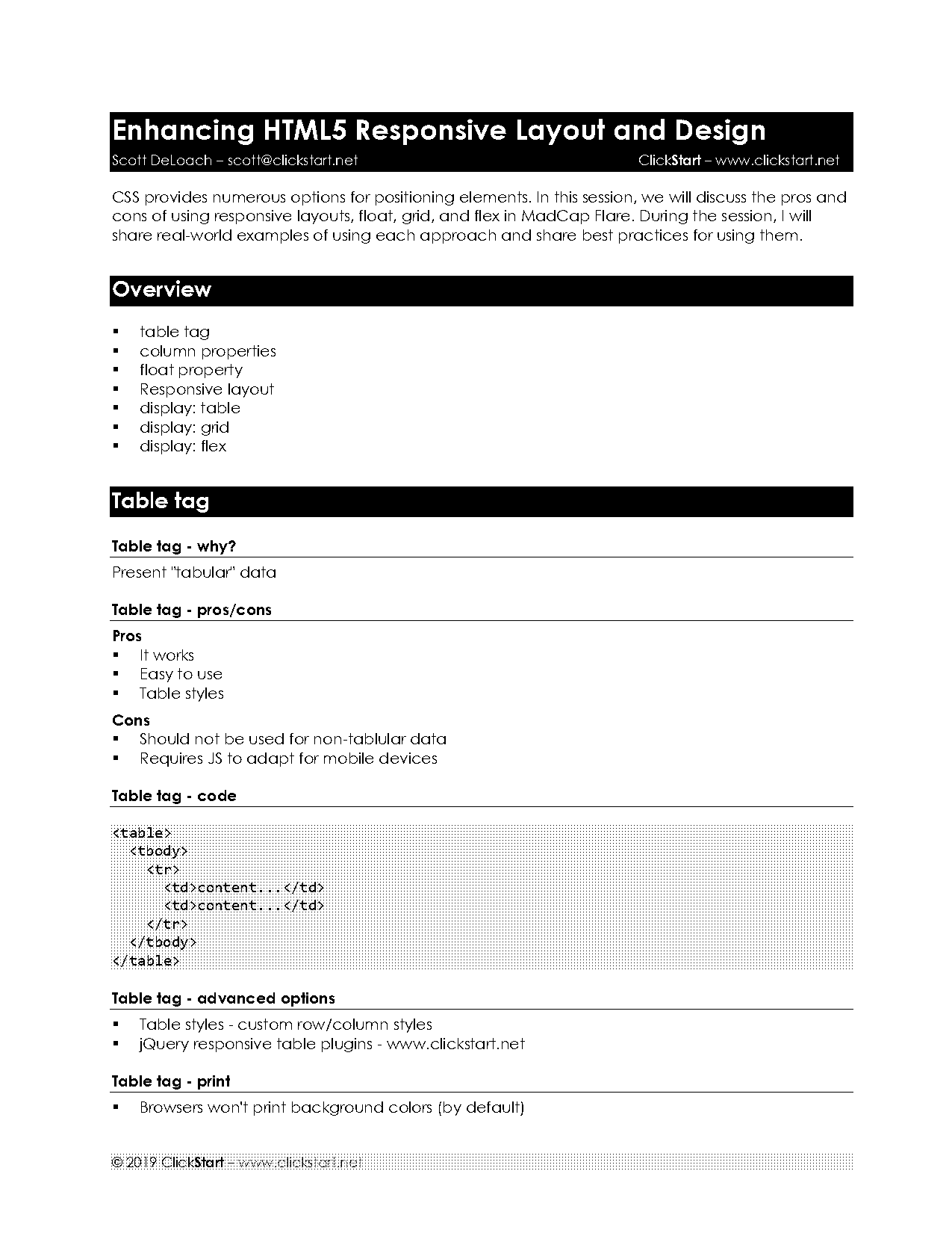 align table horizontally word