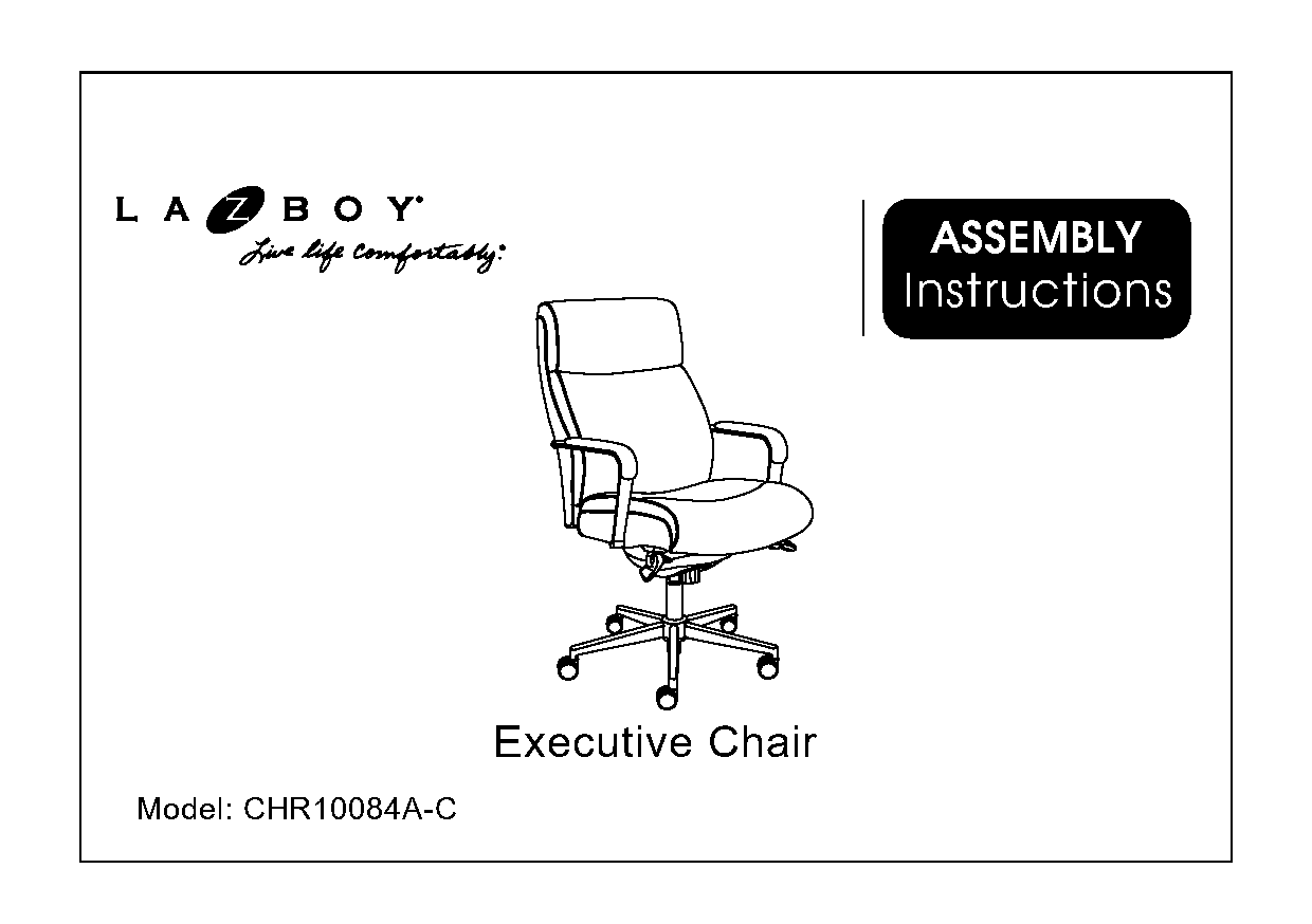 lazy boy brahms executive chair assembly instructions