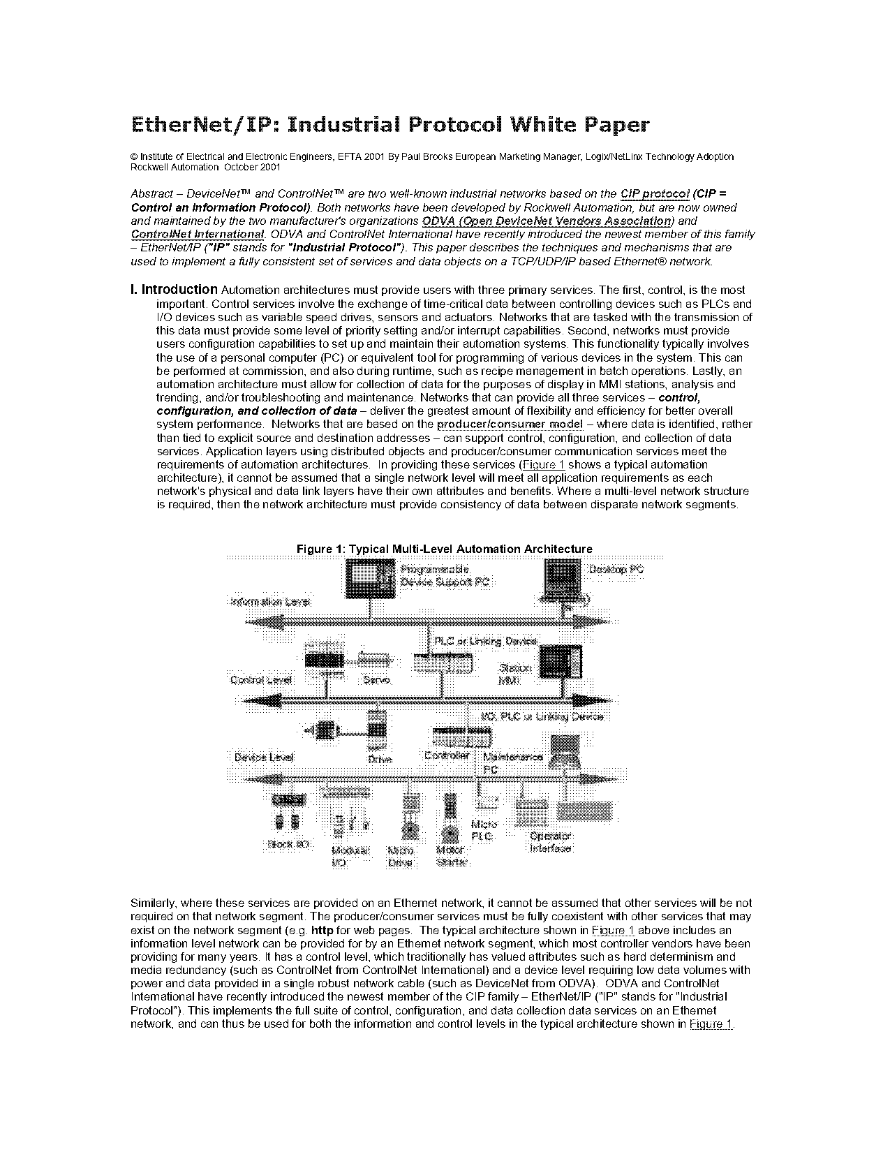 commonly used ethernet protocols